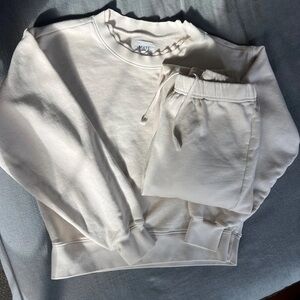 MATE the label Organic Raw Fleece Lounge Set